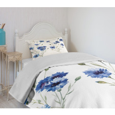 Carniation Flowers Bedspread Set