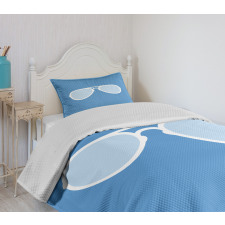 Aviator Sunglass Bedspread Set