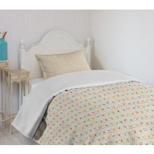 Dancing Girls and Boys Bedspread Set