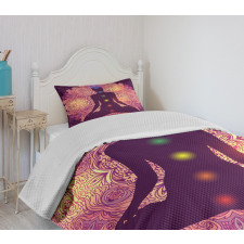 Psychedelic Mandala Bedspread Set