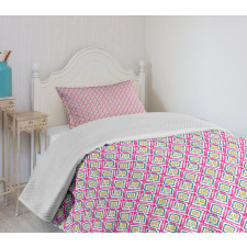 Rough Paintbrush Style Bedspread Set