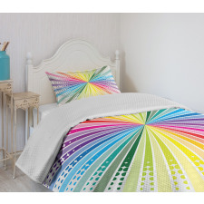 Retro Burst Bedspread Set