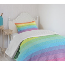Retro Stripes Bedspread Set