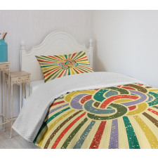 Sixties Design Bedspread Set