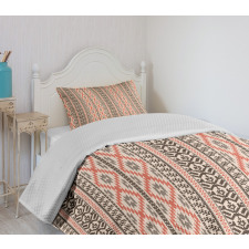 Native Art Borders Bedspread Set