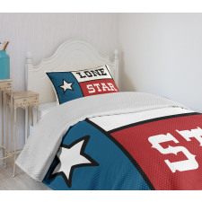 State Flag Design Bedspread Set