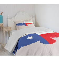 Bald Eagle Design Bedspread Set