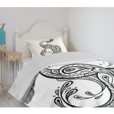 Oriental Peacock Bedspread Set