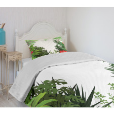 Rainforest Vegetation Bedspread Set