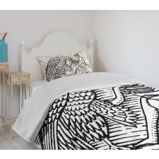 Greek Man and Eagle Bedspread Set