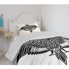 Traditional Heraldic Bird Bedspread Set