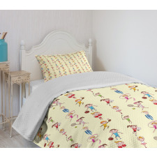 Little Athletes Bedspread Set