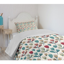 Sketch Summer Garden Bedspread Set