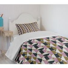 Bauhaus Geometric Pattern Bedspread Set