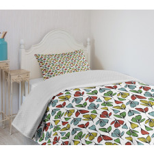 Autumn Petals Bedspread Set