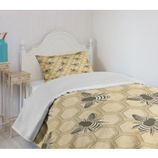 Eco-Friendly Beekeeping Bedspread Set