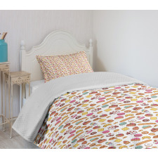 Bakery Medley Bedspread Set