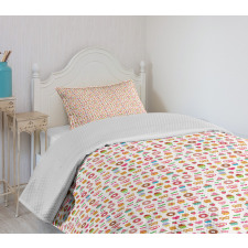 Cconfectionary Candies Bedspread Set