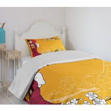 Geisha Lady Bedspread Set