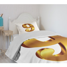 Classical 9 Sign Bedspread Set