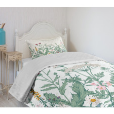 Cow Parsley Musk Mallow Bedspread Set