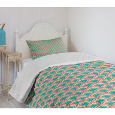 Mosaic Curves Bedspread Set