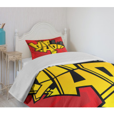 Funky Urban Skyline Bedspread Set