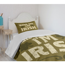 Irish Culture Elements Bedspread Set