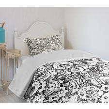 Manufacturing Theme Bedspread Set