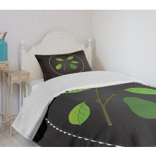 Alligator Pear Tree Bedspread Set