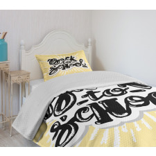 Back to School Chalky Bedspread Set