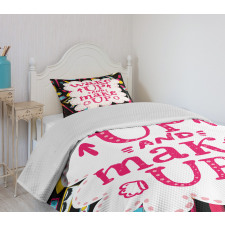 Witty Wake Make Bedspread Set