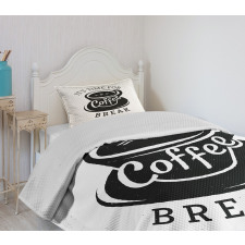 Time for a Coffee Break Bedspread Set