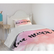 Bokeh Love Never Fails Bedspread Set