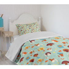 Diverse Women Bedspread Set