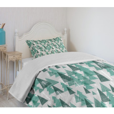 Winter Trees Bedspread Set