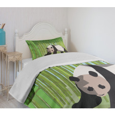 Panda Bamboo Bedspread Set