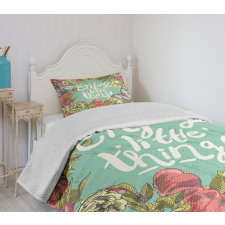 Sketch of Spring Blooms Bedspread Set