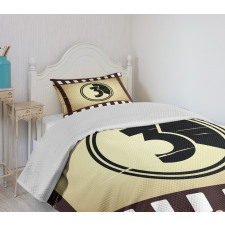 Countdown Screen Bedspread Set