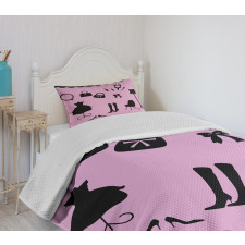 Boutique Shop Elements Bedspread Set