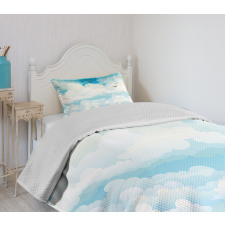 Silhouettes of Birds Bedspread Set