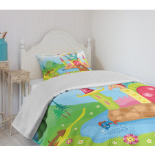 Jester Hat Bedspread Set