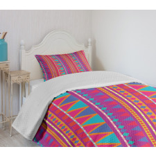 Tribal Zigzags Bedspread Set