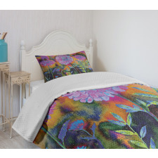 Marigold Blossom Bedspread Set