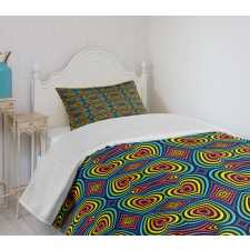 Seventies Hippie Bedspread Set