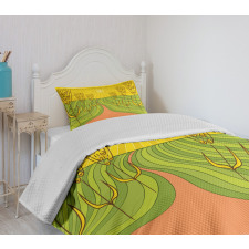 Farmland Agriculture Bedspread Set