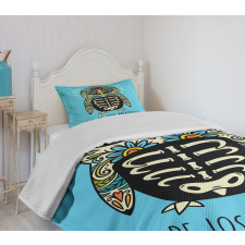 Dead Folk Penguin Bedspread Set