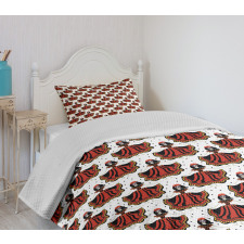 Calavera Catrina Bedspread Set