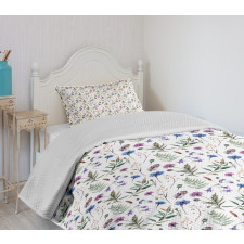 Summer Wildflowers Bedspread Set