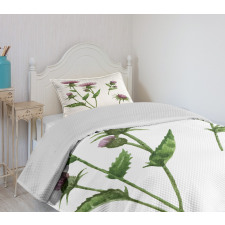 Healing Herbs Concept Bedspread Set